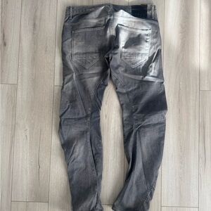 G-Star Men's Charcoal Skinny Jeans